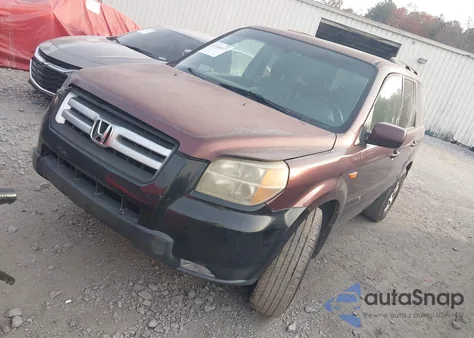 2007 Honda Pilot Ex-L from USA, damaged, VIN 5FNYF28577B024613